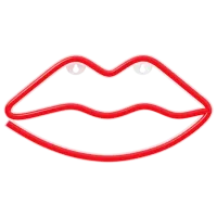 Lampă LED Forever Light FLNE08 LIPS Red