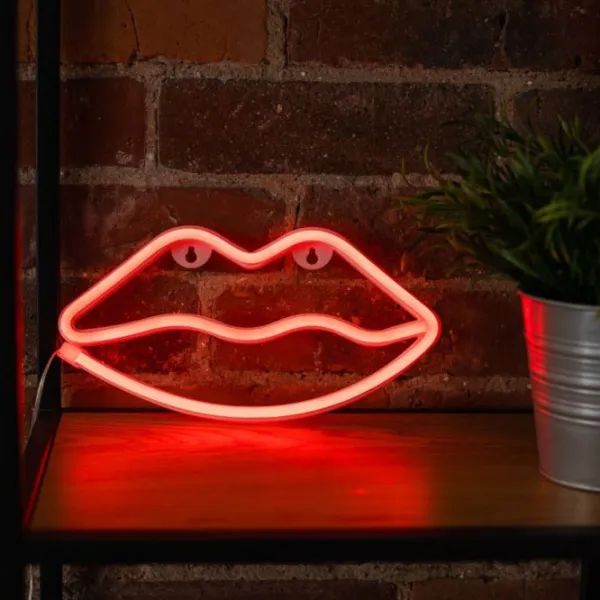 Светодиодная лампа Forever Light FLNE08 LIPS Красный photo 3