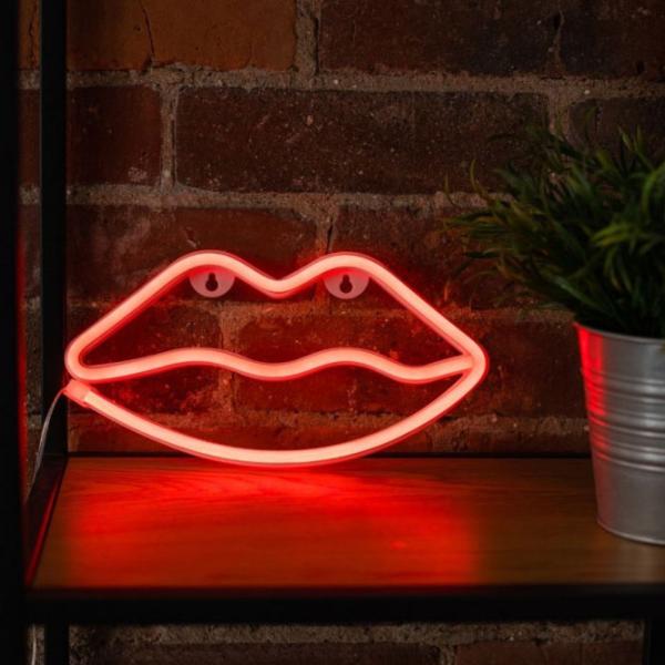 Светодиодная лампа Forever Light FLNE08 LIPS Красный photo 3