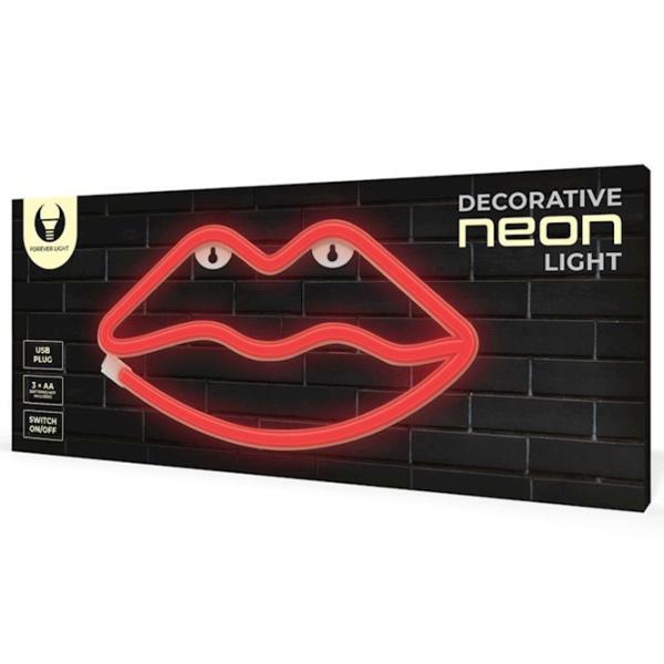 Светодиодная лампа Forever Light FLNE08 LIPS Красный photo 5