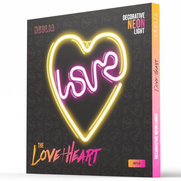 Lampă LED Neolia NNE02 LOVE HEART Purple photo 3