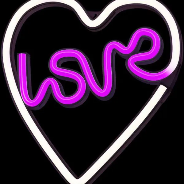 Lampă LED Neolia NNE02 LOVE HEART Purple photo 5