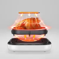 Мульти-печь фритюрница Mova FD10S Pro 2000 Вт / Белый photo 4