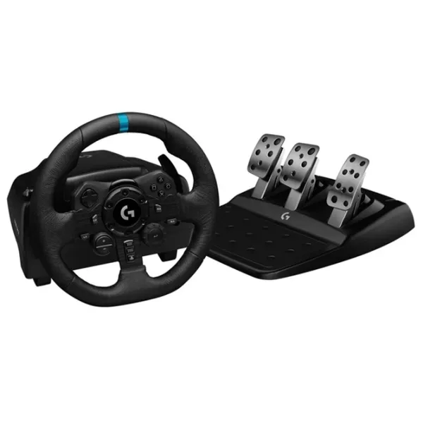 Volan Logitech G923 + Shifter Bundle Cu fir / 21 buttons / Black photo 2