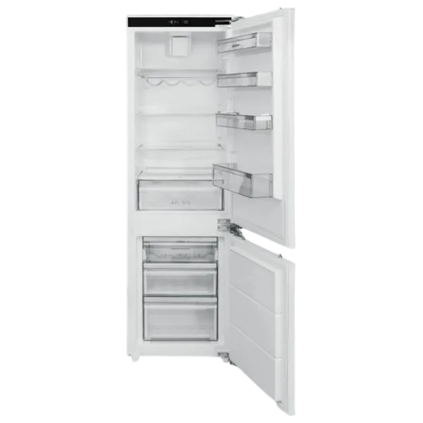 Frigider încorporabil SHARP SJ-BD237E2XS-EU cu congelator jos 253 l / 177 cm / White photo 1