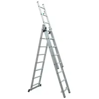 Scară extensibilă Hoteche 480117 3 secțiunix21 150 kg