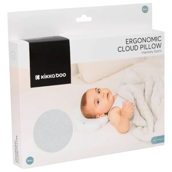 Подушка для поддержания головы Kikka Boo Cloud Airknit (KB.111033) 0+/ Серый photo 2