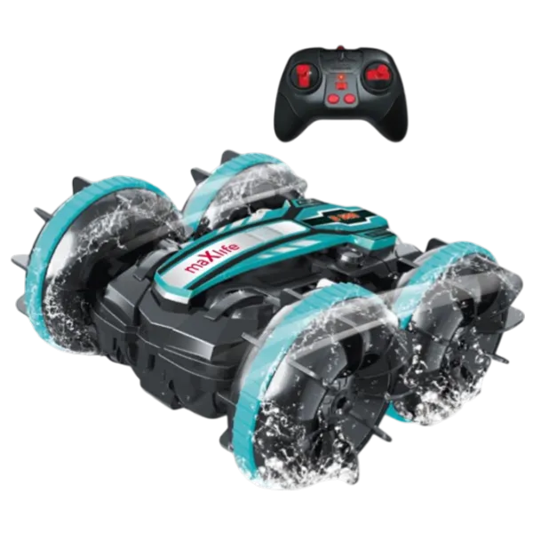 Mașină Maxlife Amphibious MXRC-400  / 2.4 GHz / Blue Black photo 2