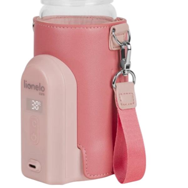 Încălzitor pentru biberoane Lionelo Go Evo  Electronic/ Coral Pink  photo 8