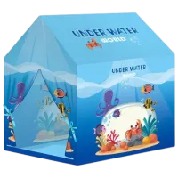 Cort pentru copii 4Play The Underwater World 3 ani - / Blue