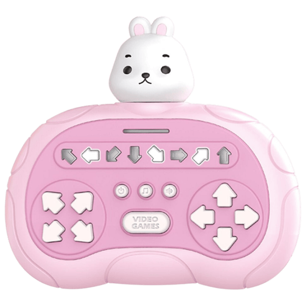 Jucărie interactivă Maxlife Portable Game Rabbit MXPS-400 3+ / White Pink photo 1