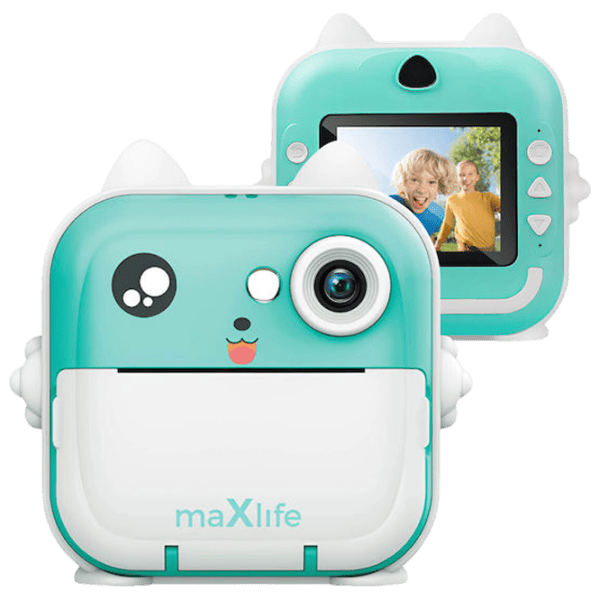 Фотоаппарат Maxlife Instant Cat MXPC-100 3+ / White Синий photo 1
