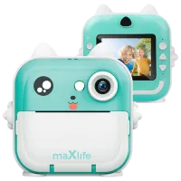 Фотоаппарат Maxlife Instant Cat MXPC-100 3+ / White Синий