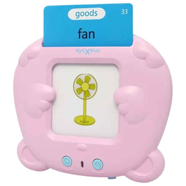 Joc educativ Maxlife English Learning Cards MXLD-100 3+ / White Pink photo 1