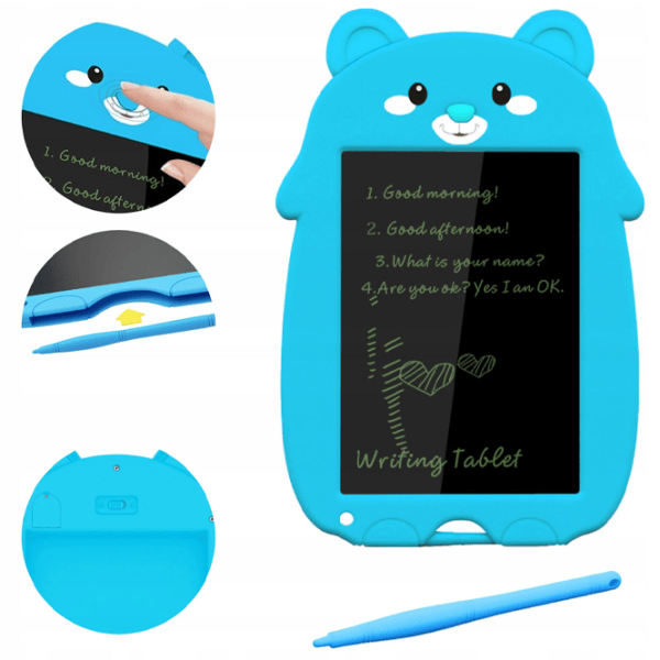 Графический планшет Setty Writting Board Bear D336 3+ / White Синий photo 2