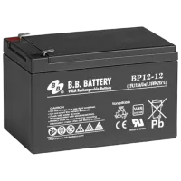 Acumulator pentru UPS B.B. BP12-12 12 Ah Black