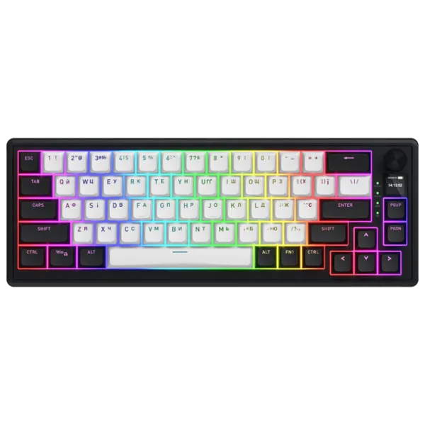 Tastatură Hator Skyfall 65 MAG ULTIMA 8K Fără fir / White photo 1