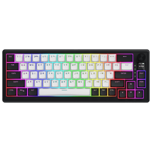 Tastatură Hator Skyfall 65 MAG ULTIMA 8K Fără fir / White photo 1