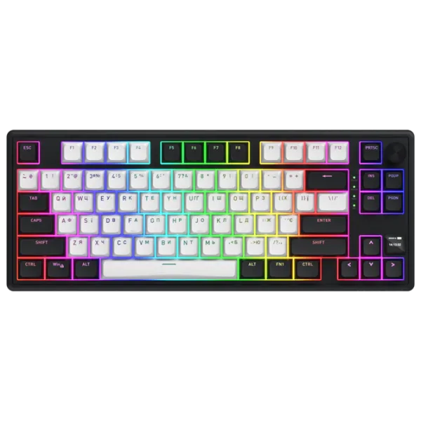 Tastatură Hator Skyfall 80 MAG ULTIMA 8K Fără fir / White photo 1