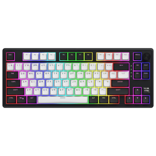 Tastatură Hator Skyfall 80 MAG ULTIMA 8K Fără fir / White photo 1