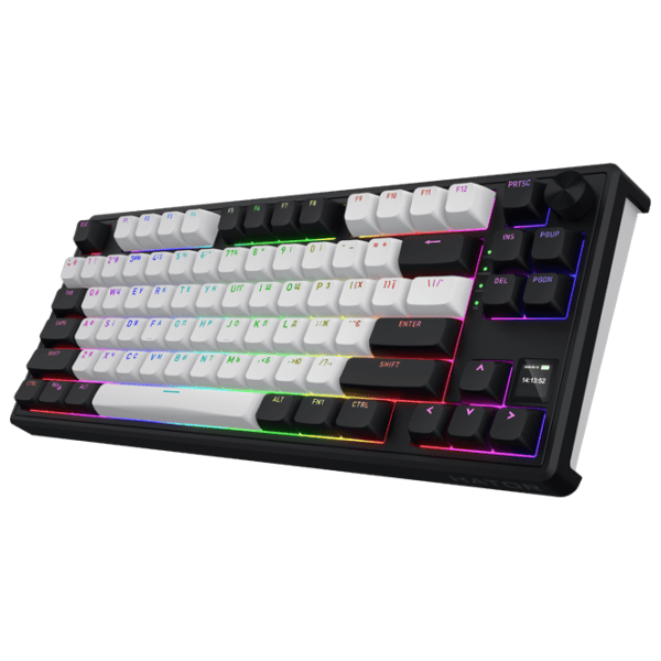 Tastatură Hator Skyfall 80 MAG ULTIMA 8K Fără fir / White photo 2
