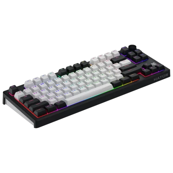 Tastatură Hator Skyfall 80 MAG ULTIMA 8K Fără fir / White photo 3