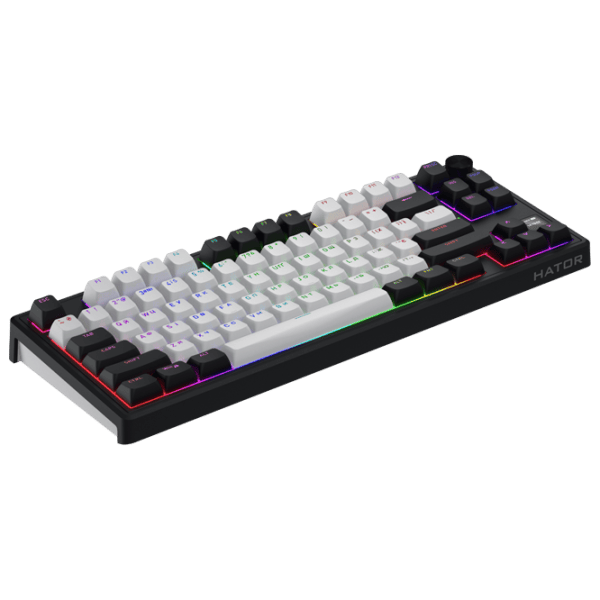 Tastatură Hator Skyfall 80 MAG ULTIMA 8K Fără fir / White photo 3