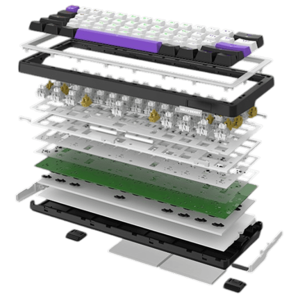 Tastatură Hator Hellyberry HK60 Cu fir / White photo 6