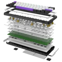 Tastatură Hator Hellyberry HK60 Cu fir / White photo 6