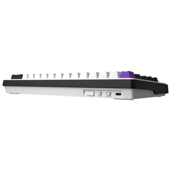 Tastatură Hator Wireless Hellyberry HK60 Fără fir / White photo 3