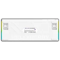 Tastatură Hator Wireless Hellyberry HK60 Fără fir / White photo 5