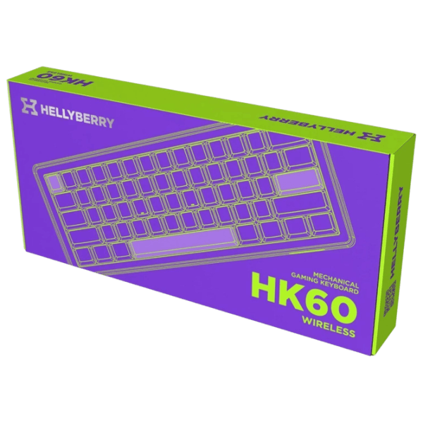 Tastatură Hator Wireless Hellyberry HK60 Fără fir / White photo 7