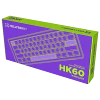 Tastatură Hator Wireless Hellyberry HK60 Fără fir / White photo 7