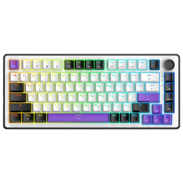 Tastatură Hator Hellyberry HK75 Cu fir / White photo 1