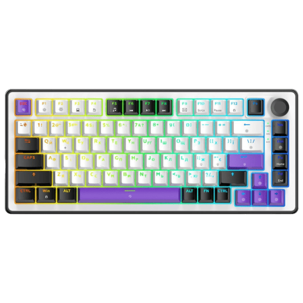 Tastatură Hator Hellyberry HK75 Cu fir / White photo 1