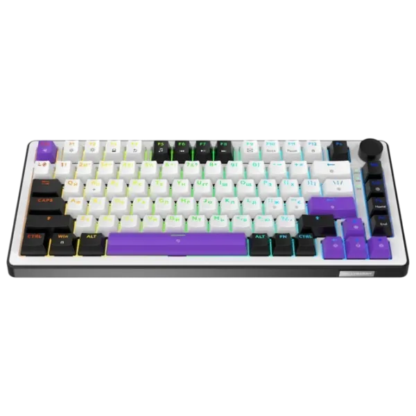 Tastatură Hator Hellyberry HK75 Cu fir / White photo 2