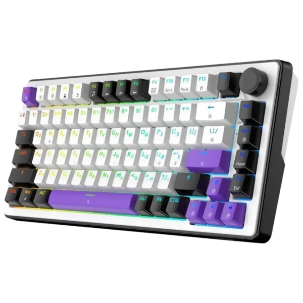 Tastatură Hator Hellyberry HK75 Cu fir / White photo 3