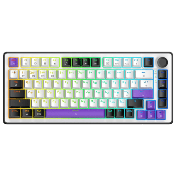 Tastatură Hator Wireless Hellyberry HK75 Fără fir / White photo 1