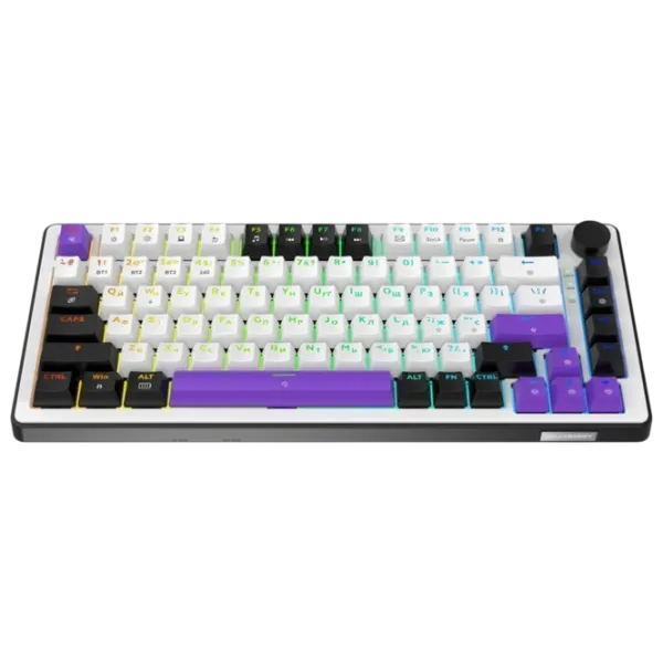 Tastatură Hator Wireless Hellyberry HK75 Fără fir / White photo 2