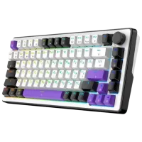 Tastatură Hator Wireless Hellyberry HK75 Fără fir / White photo 3