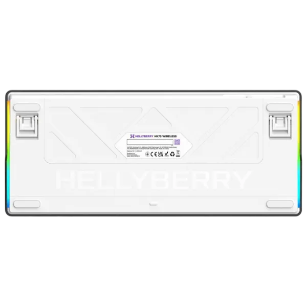 Tastatură Hator Wireless Hellyberry HK75 Fără fir / White photo 7