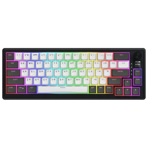 Tastatură Hator Wireless Skyfall 65 Pro Fără fir / Gray photo 1