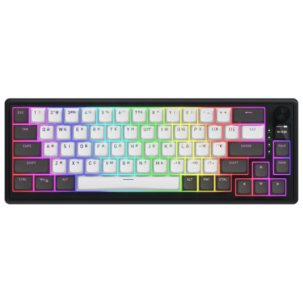 Tastatură Hator Wireless Skyfall 65 Pro Fără fir / Gray photo 1