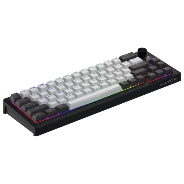 Tastatură Hator Wireless Skyfall 65 Pro Fără fir / Gray photo 4
