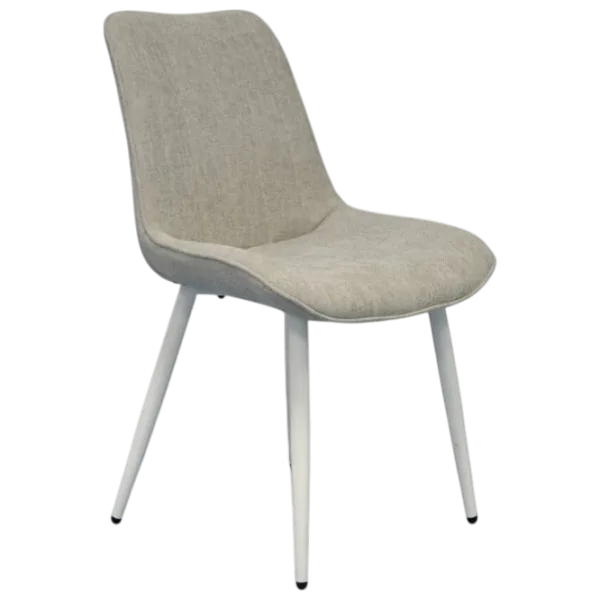 Set masă și scaune Evelin HV-33V + 6YTC-055 Ovală / MDF / White photo 6