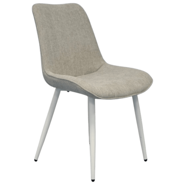 Set masă și scaune Evelin HV-33V + 6YTC-055 Ovală / MDF / White photo 6