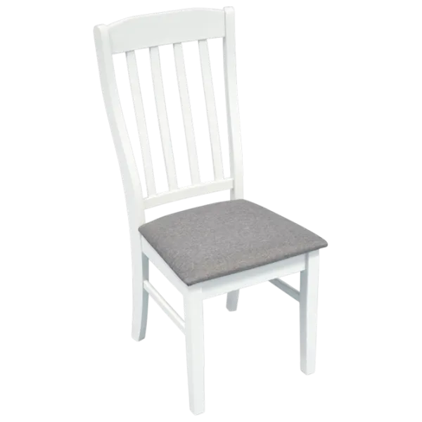 Set masă și scaune Evelin HV-33V + 12 Wenyi Ovală / MDF / White photo 6