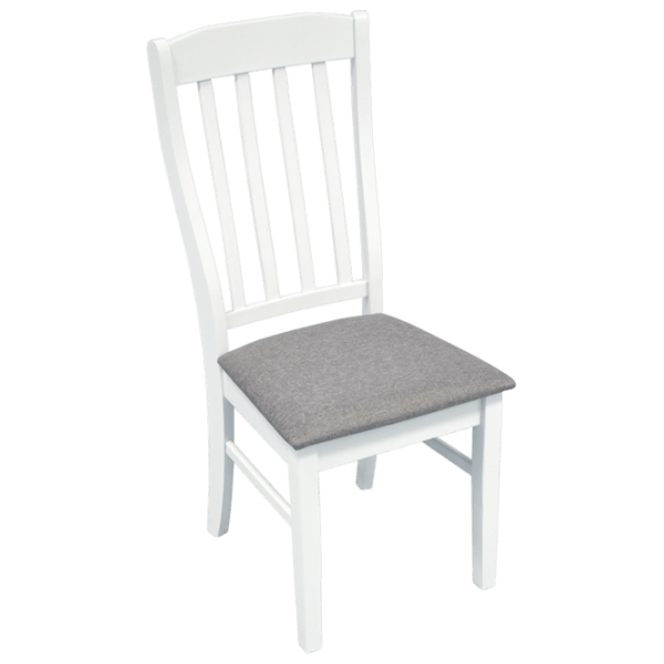 Set masă și scaune Evelin HV-33V + 12 Wenyi Ovală / MDF / White photo 6