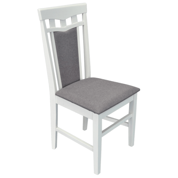 Set masă și scaune Evelin HV-33V + 12 DEPPA R Ovală / MDF / White photo 5