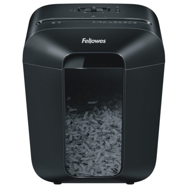 Шредер Fellowes Powershred LX45 17 л Черный photo 1